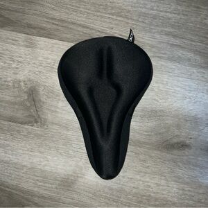 Black Bicycle Seat Cover with Weatherproof Cover
